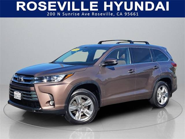 2018 Toyota Highlander Limited — SUV — 65,870 mi — Roseville, CA