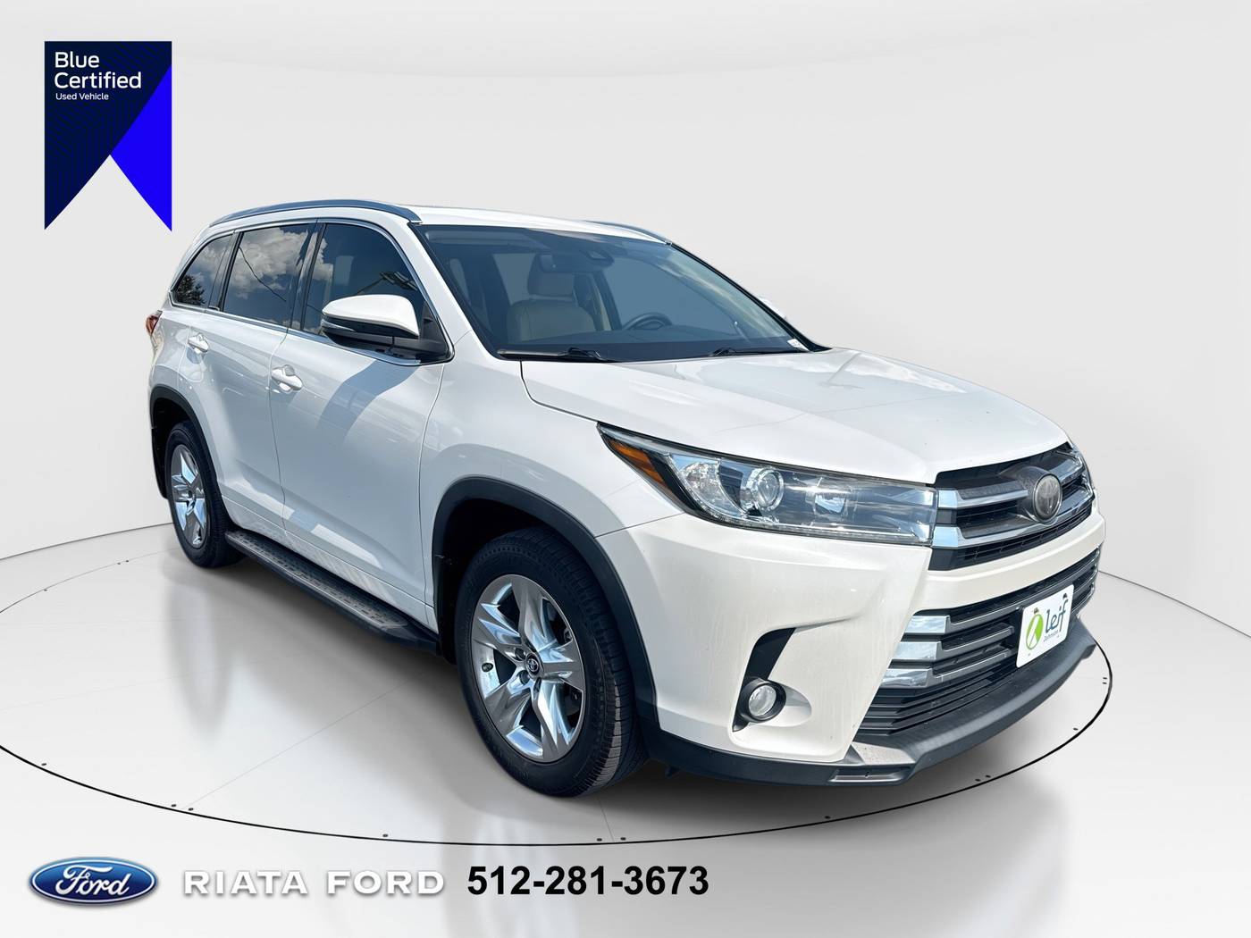 2018 Toyota Highlander Limited — SUV — 75,194 mi — Manor, TX
