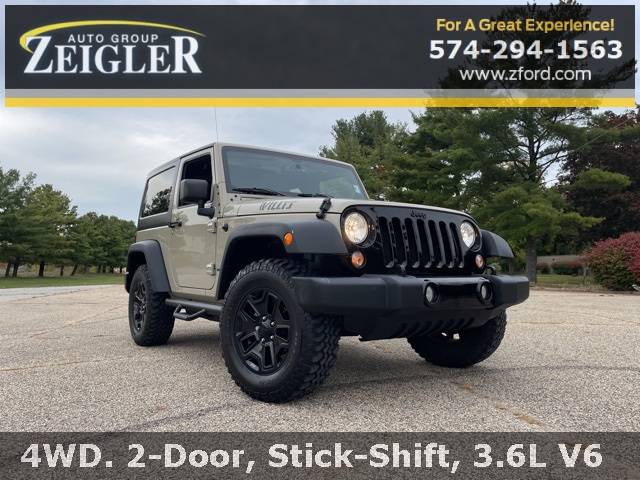 2017 Jeep Wrangler Willys Wheeler — SUV — 46,130 mi — Elkhart, IN