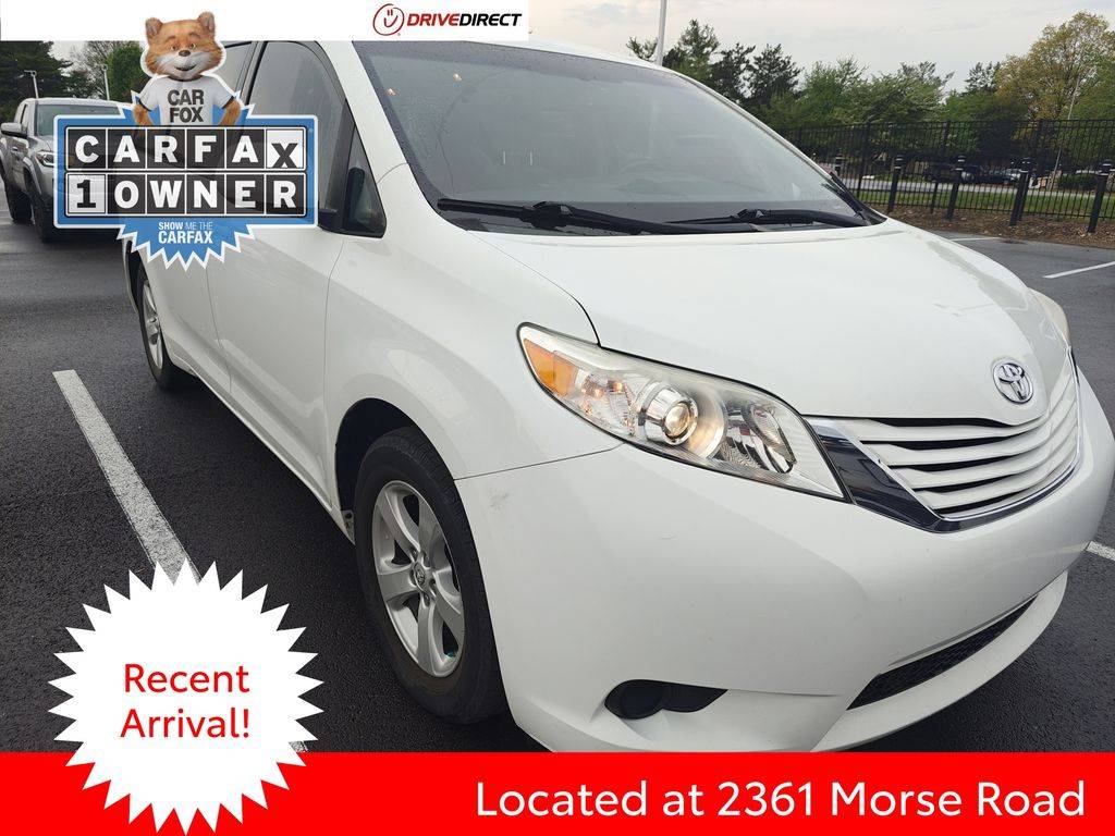 2015 Toyota Sienna LE — Minivan — 67,025 mi — Columbus, OH