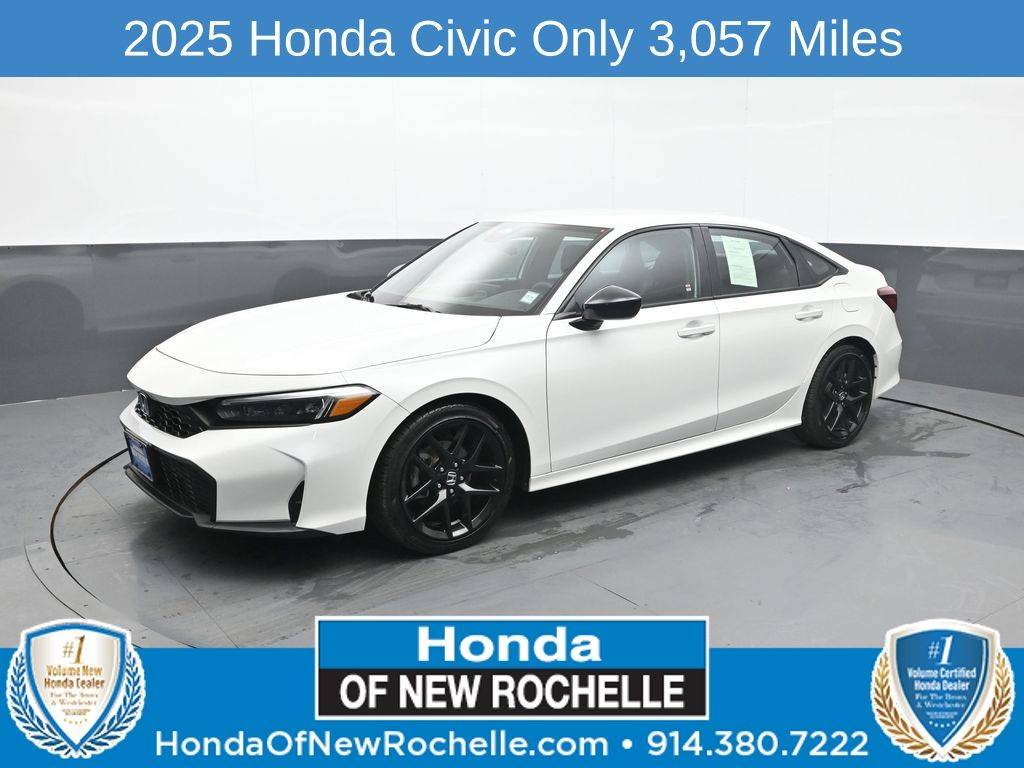 2025 Honda Civic Sport — Sedan — 3,003 mi — New Rochelle, NY
