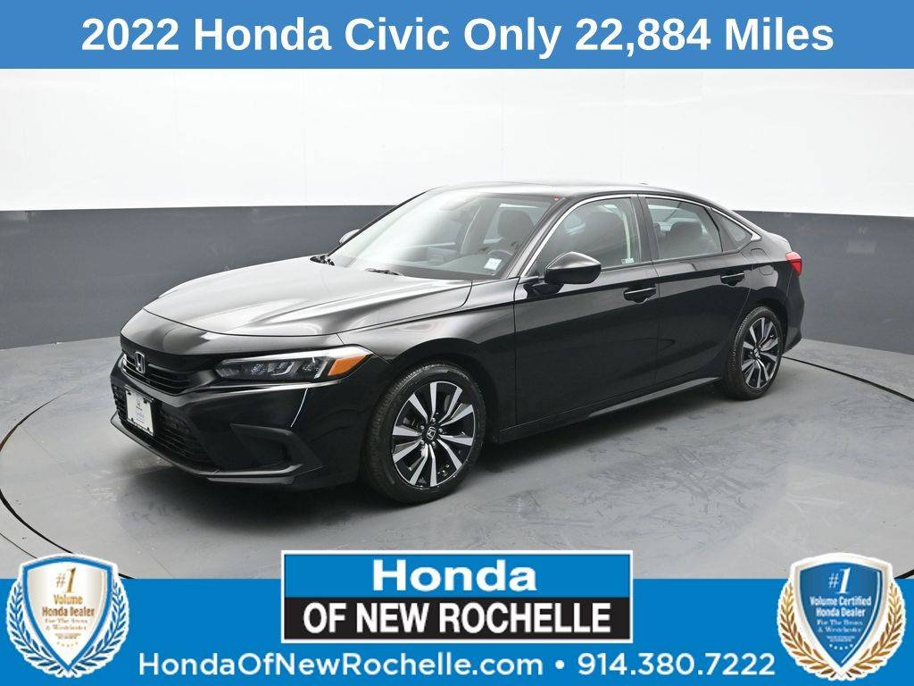 2022 Honda Civic EX — Sedan — 22,883 mi — New Rochelle, NY