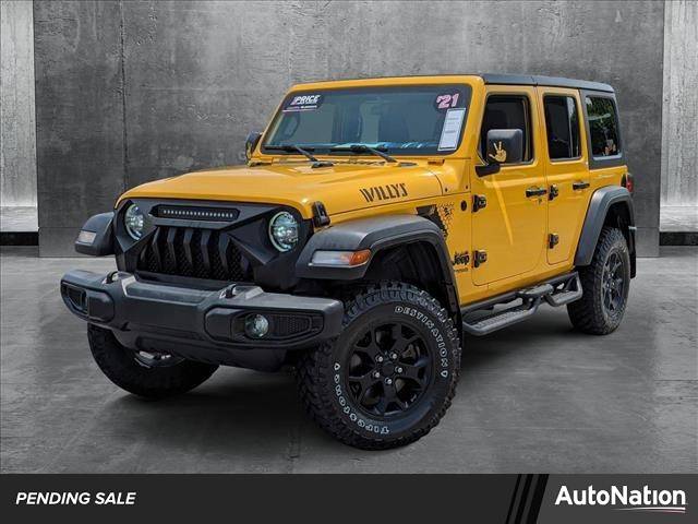 2021 Jeep Wrangler Willys — SUV — 45,672 mi — Sanford, FL
