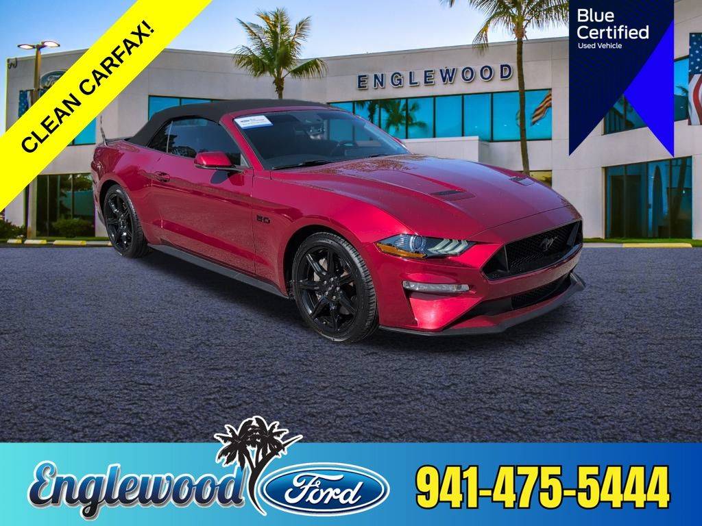 2019 Ford Mustang GT Premium — Convertible — 44,162 mi — Englewood, FL