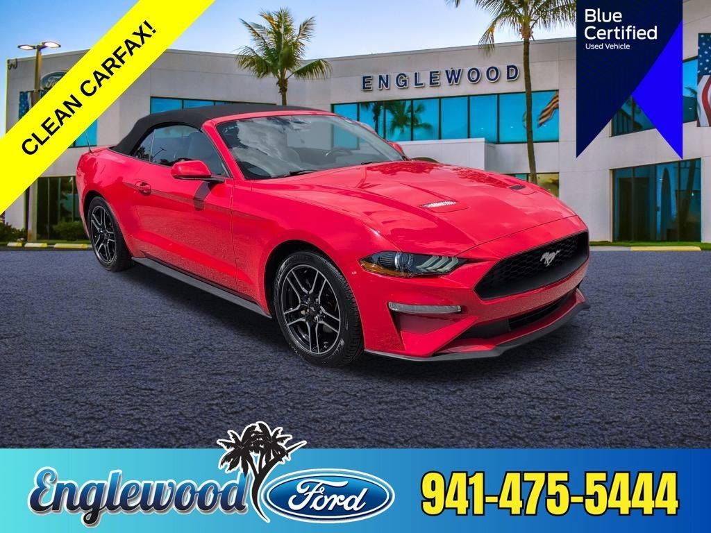 2022 Ford Mustang EcoBoost Premium — Convertible — 68,874 mi — Englewood, FL