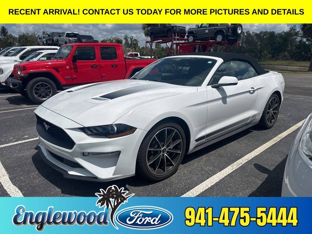 2020 Ford Mustang EcoBoost Premium — Convertible — 16,495 mi — Englewood, FL