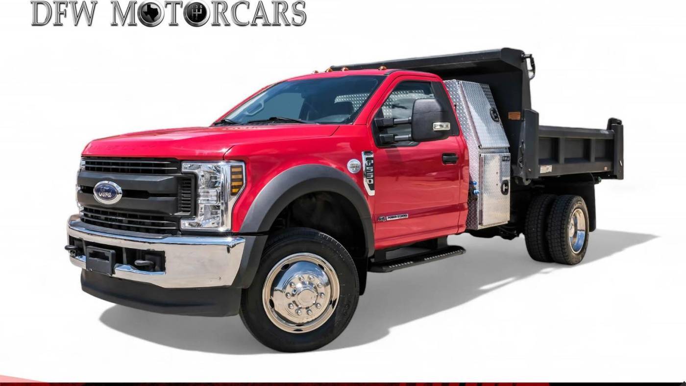 2019 Ford Super Duty F-550 Chassis Cab XL — Chassis Cab Truck — 105,331 mi — Grand Prairie, TX