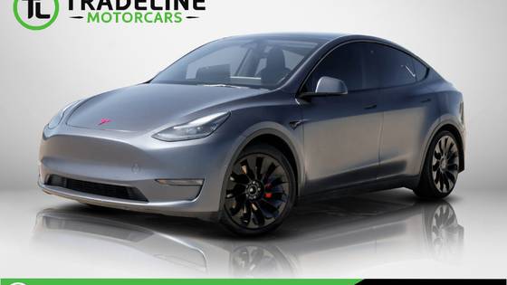 Used Tesla Model Y Performance Electric Cars Under $35,000 for Sale in ...