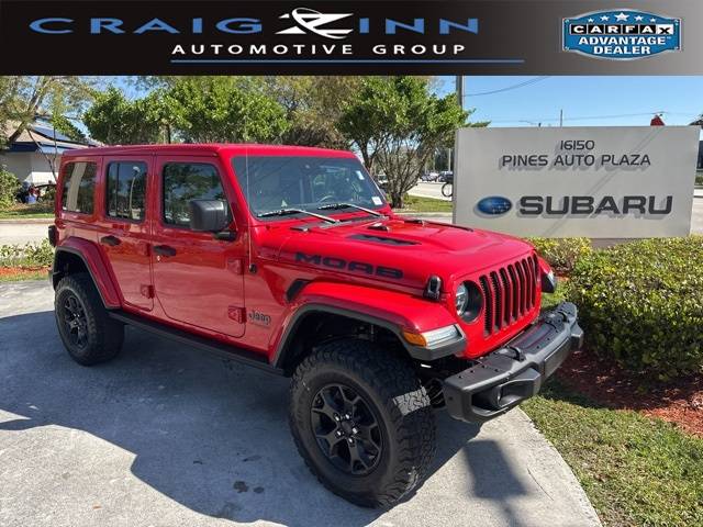 2019 Jeep Wrangler Moab — SUV — 38,346 mi — Pembroke Pines, FL