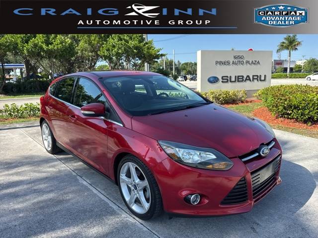 2012 Ford Focus Titanium — Hatchback — 53,516 mi — Pembroke Pines, FL
