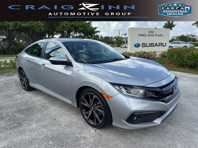 2019 Honda Civic Sport — Sedan — 68,997 mi — Pembroke Pines, FL