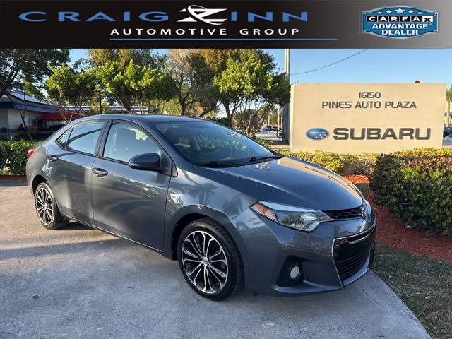 2014 Toyota Corolla S — Sedan — 80,104 mi — Pembroke Pines, FL