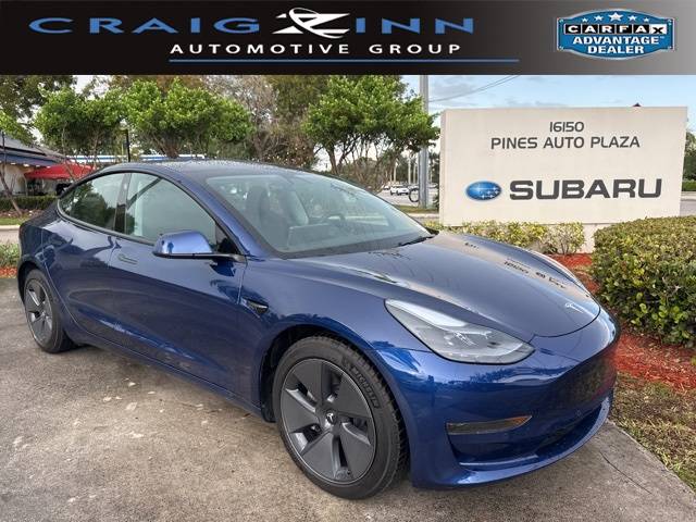 2021 Tesla Model 3 Standard Range Plus — Sedan — 3,502 mi — Pembroke Pines, FL