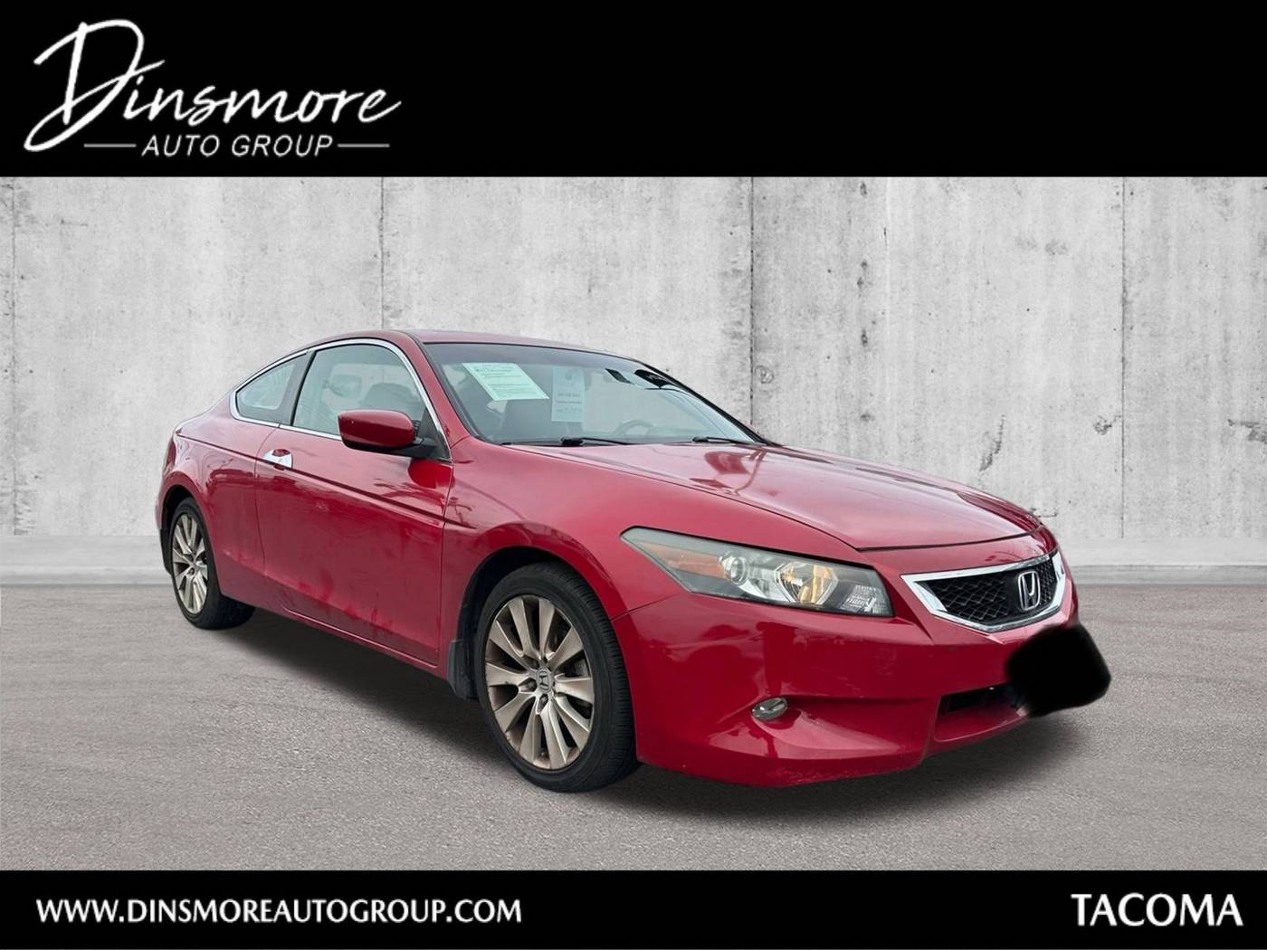 2008 Honda Accord EX-L V6 — Coupe — 91,557 mi — Tacoma, WA