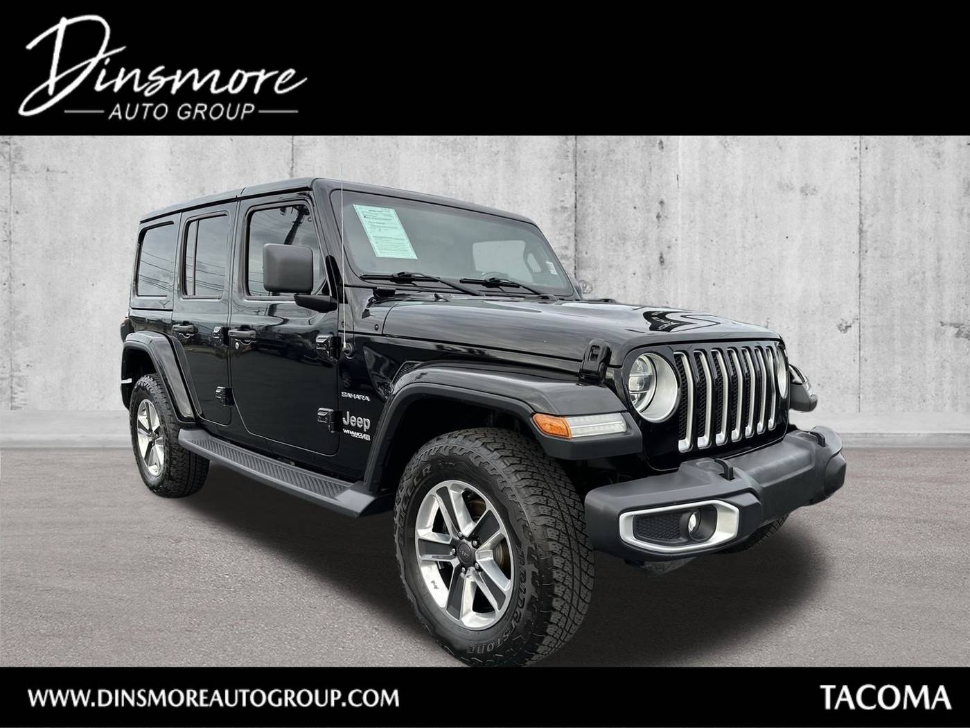 2019 Jeep Wrangler Sahara — SUV — 87,884 mi — Tacoma, WA