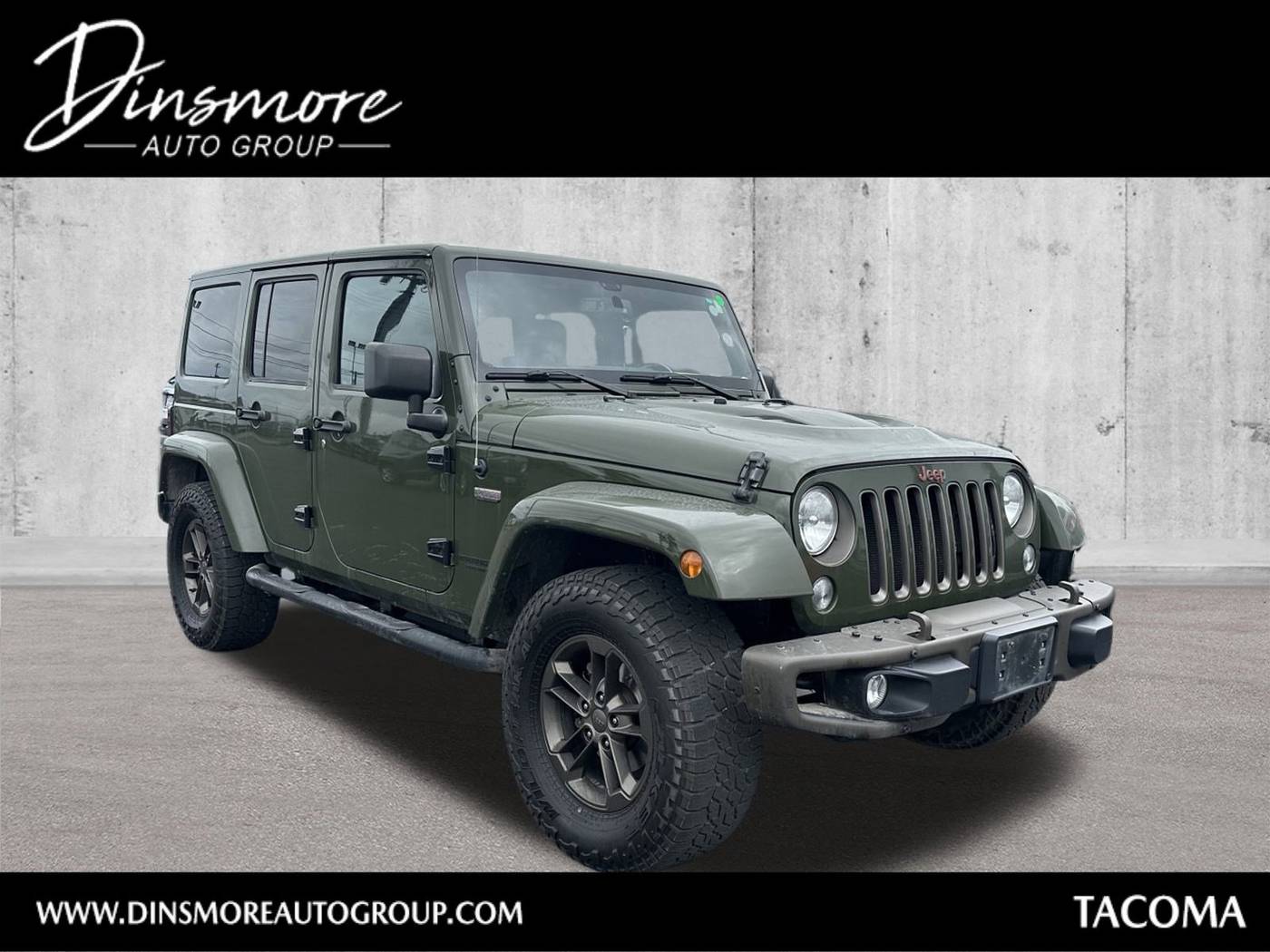 2016 Jeep Wrangler 75th Anniversary — SUV — 119,282 mi — Tacoma, WA
