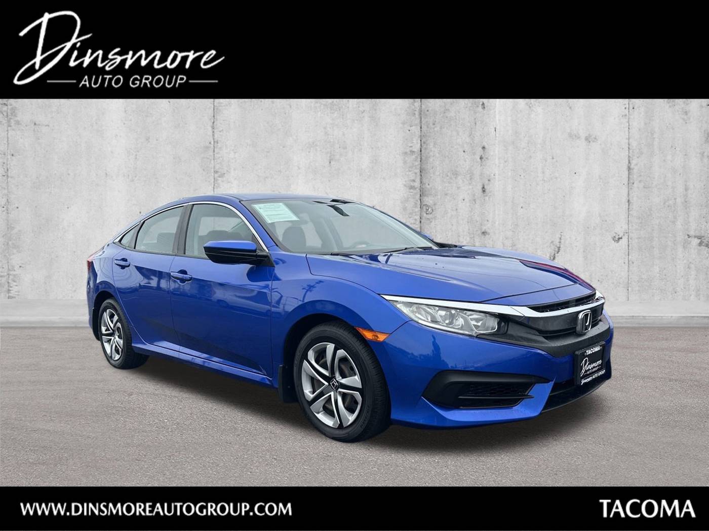 2017 Honda Civic LX — Sedan — 33,095 mi — Tacoma, WA