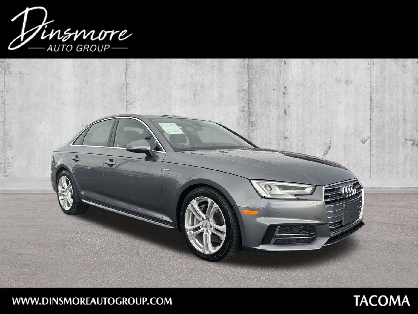 2018 Audi A4 Premium Plus — Sedan — 74,825 mi — Tacoma, WA