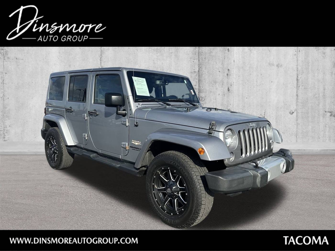 2015 Jeep Wrangler Sahara — SUV — 121,994 mi — Tacoma, WA