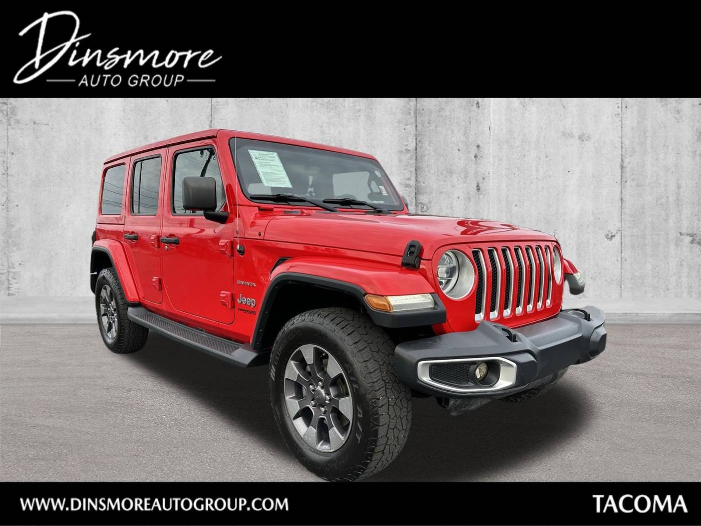 2018 Jeep Wrangler Sahara — SUV — 63,054 mi — Tacoma, WA