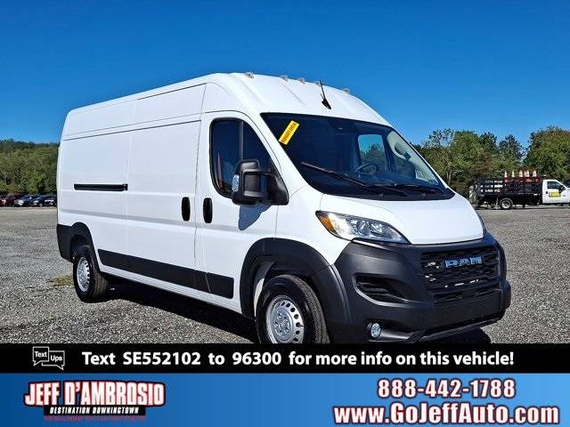 2025 Ram ProMaster Cargo Van Tradesman 2500 — Cargo Van — 10 mi — Downingtown, PA
