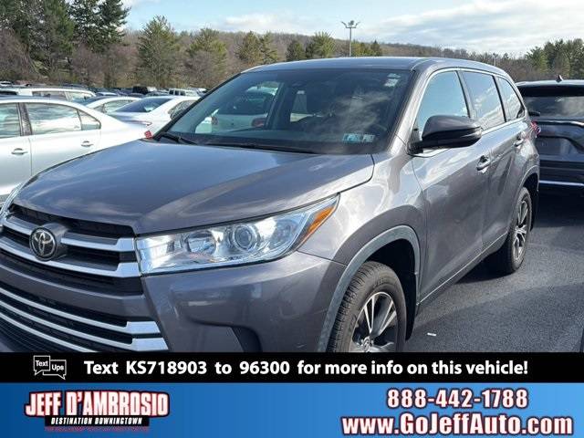 2019 Toyota Highlander LE V6 — SUV — 41,583 mi — Downingtown, PA