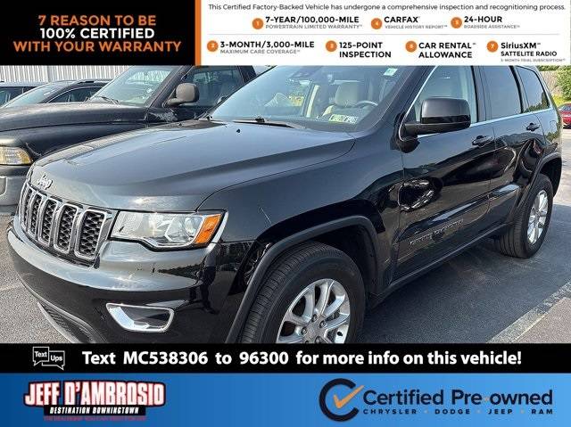 2021 Jeep Grand Cherokee WK Laredo E — SUV — 23,760 mi — Downingtown, PA
