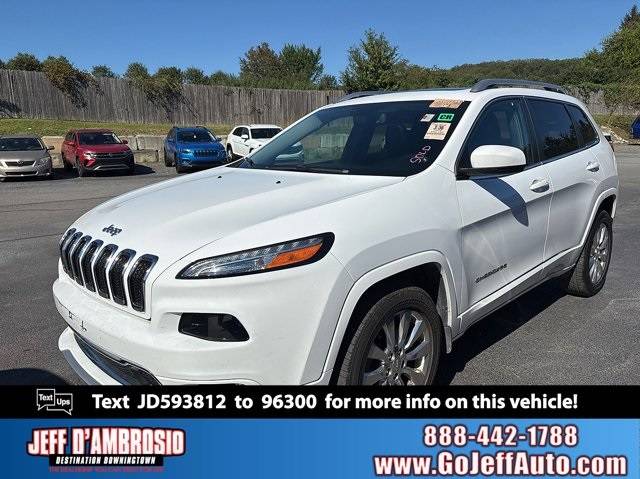 2018 Jeep Cherokee Overland — SUV — 50,185 mi — Downingtown, PA
