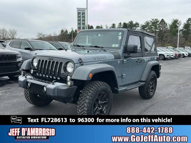 2015 Jeep Wrangler Willys Wheeler — SUV — 122,413 mi — Downingtown, PA
