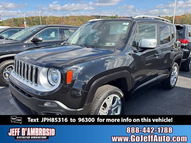 2018 Jeep Renegade Limited — SUV — 27,484 mi — Downingtown, PA