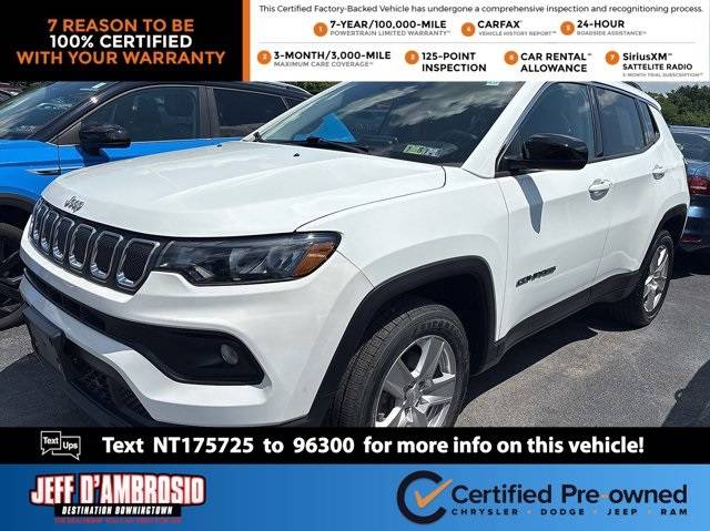2022 Jeep Compass Latitude — SUV — 18,503 mi — Downingtown, PA
