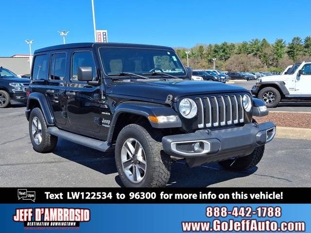 2020 Jeep Wrangler Sahara — SUV — 81,725 mi — Downingtown, PA