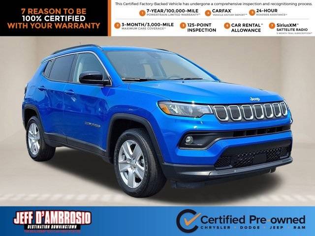 2022 Jeep Compass Latitude — SUV — 27,029 mi — Downingtown, PA