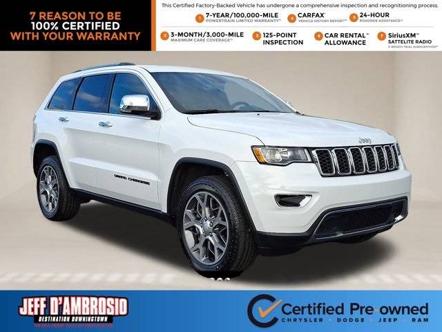 2021 Jeep Grand Cherokee WK Limited — SUV — 38,050 mi — Downingtown, PA