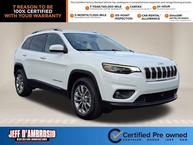 2021 Jeep Cherokee Latitude Lux — SUV — 62,229 mi — Downingtown, PA