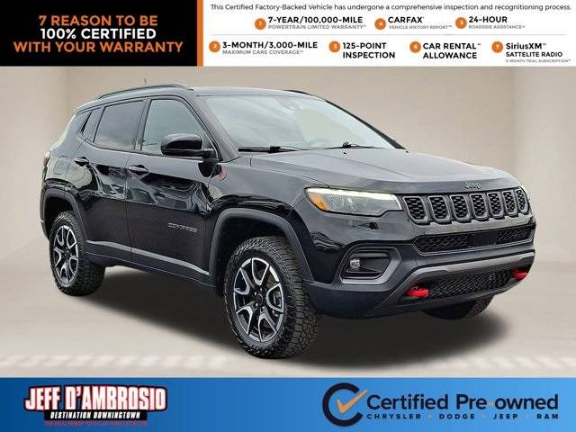 2025 Jeep Compass Trailhawk — SUV — 11,733 mi — Downingtown, PA