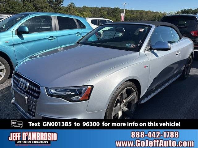 2016 Audi S5 Premium Plus — Convertible — 87,443 mi — Downingtown, PA