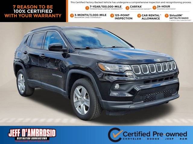 2022 Jeep Compass Latitude — SUV — 48,073 mi — Downingtown, PA