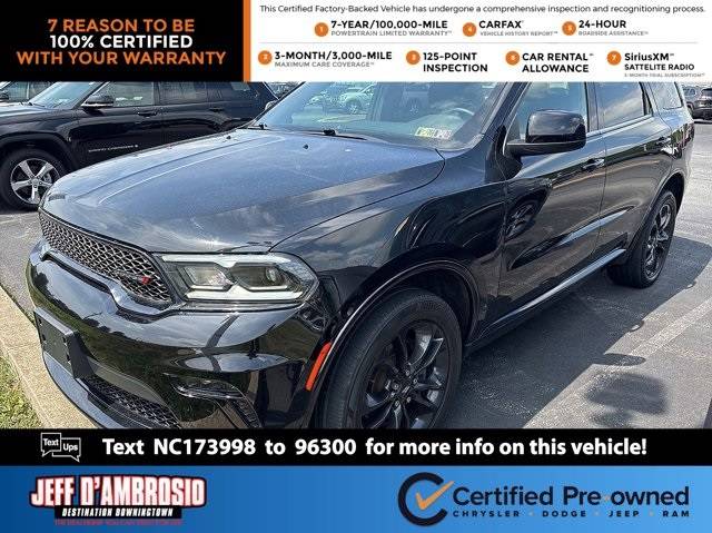 2022 Dodge Durango SXT — SUV — 30,458 mi — Downingtown, PA
