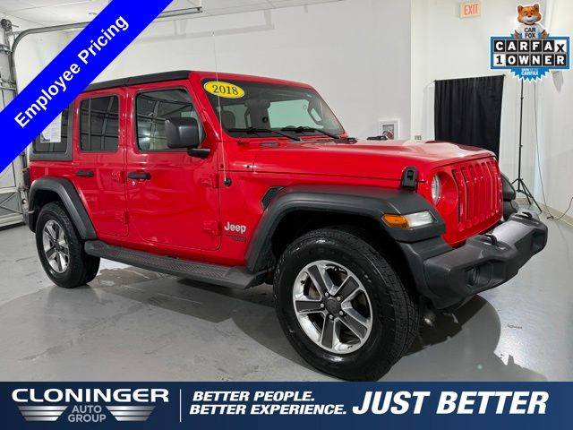 2018 Jeep Wrangler Sport S — SUV — 148,618 mi — Salisbury, NC