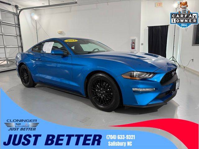 2021 Ford Mustang EcoBoost — Coupe — 54,605 mi — Salisbury, NC