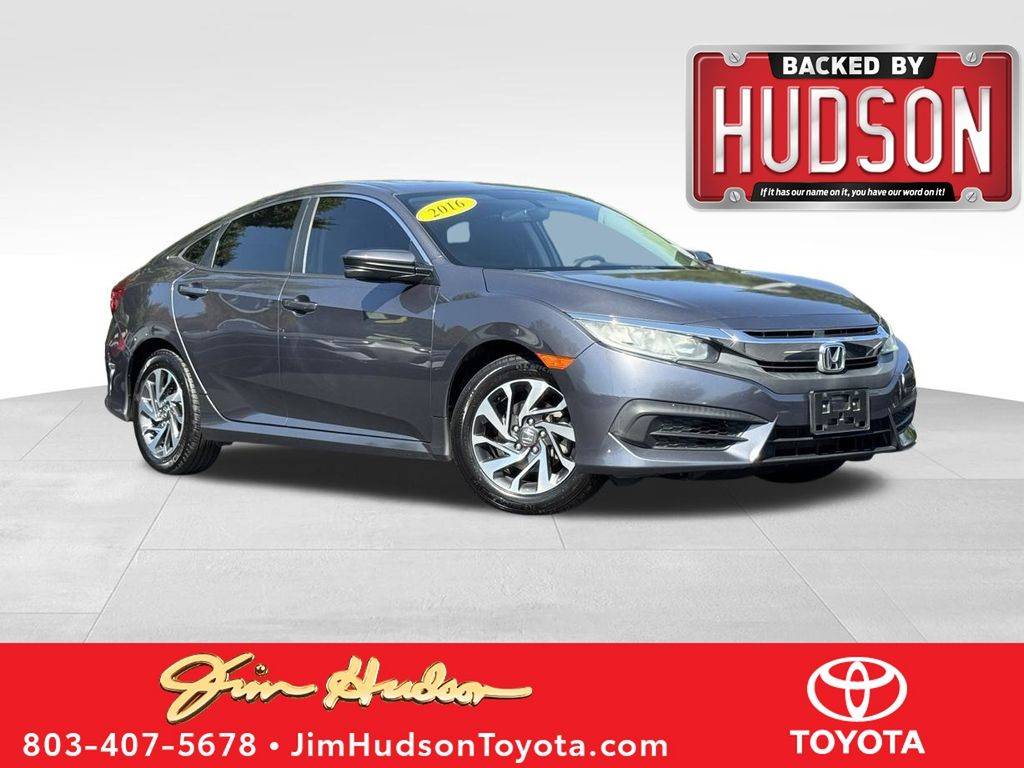 2016 Honda Civic EX — Sedan — 97,556 mi — Irmo, SC