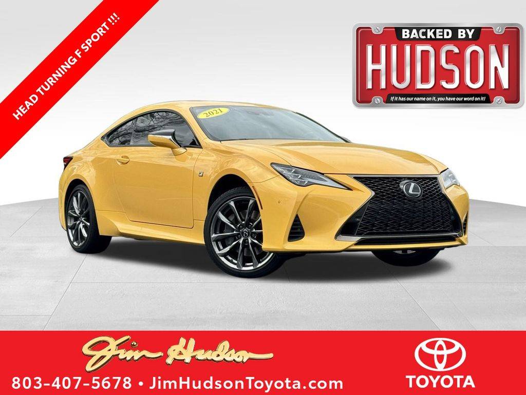 2021 Lexus RC RC 350 F SPORT — Coupe — 59,164 mi — Irmo, SC