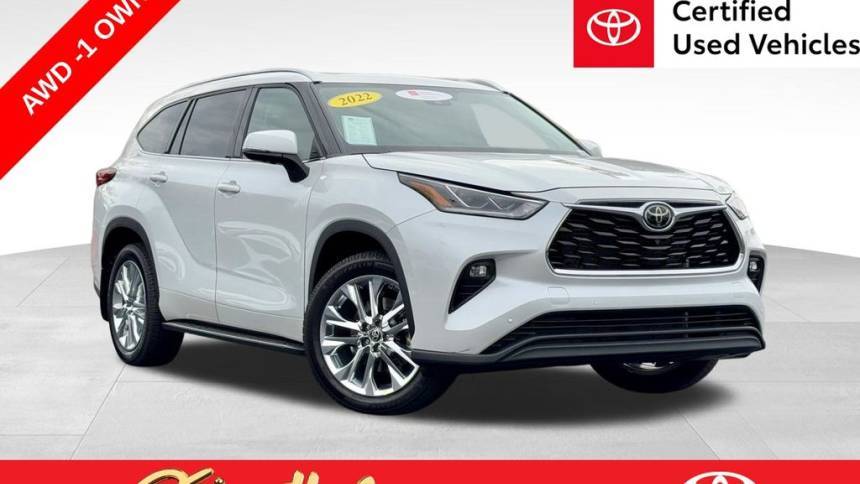 2022 Toyota Highlander Limited — SUV — 52,326 mi — Irmo, SC