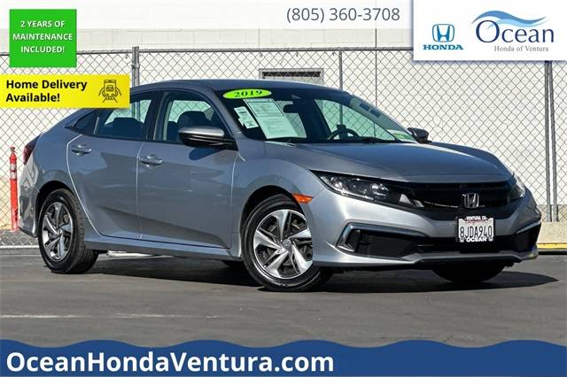 2019 Honda Civic LX — Sedan — 75,822 mi — Ventura, CA