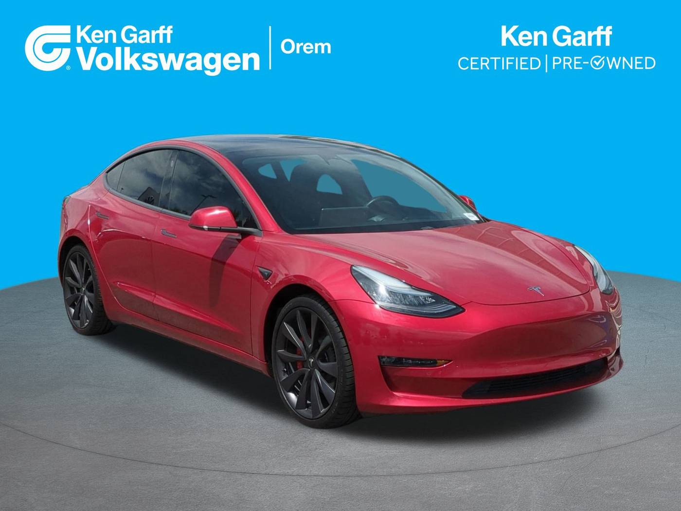 2020 Tesla Model 3 Performance — Sedan — 90,191 mi — Orem, UT