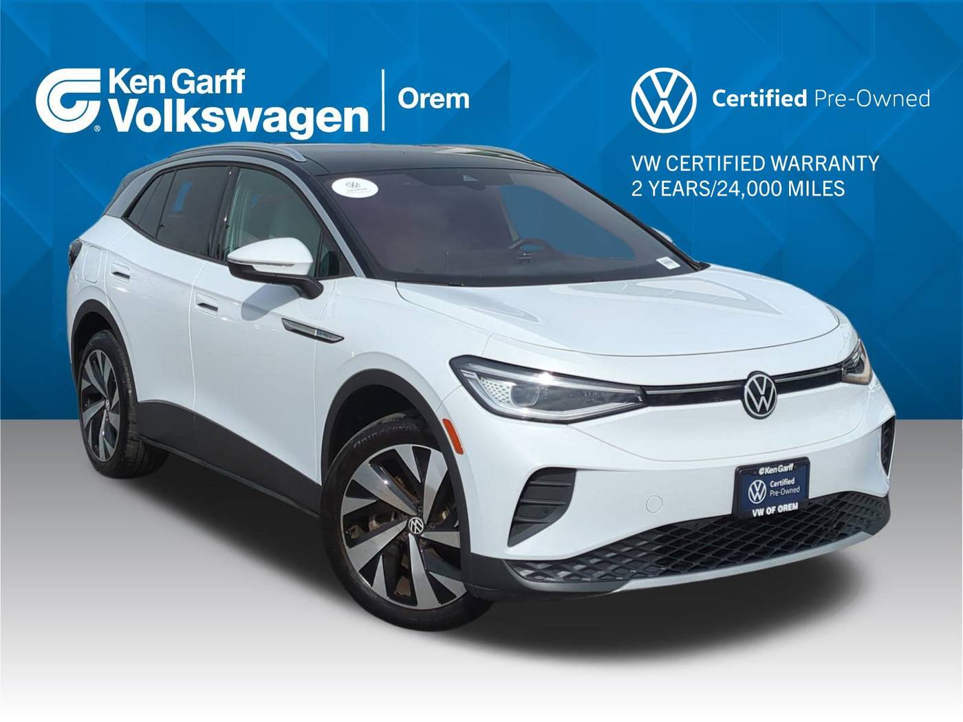 2021 Volkswagen ID.4 Pro S — SUV — 18,969 mi — Orem, UT