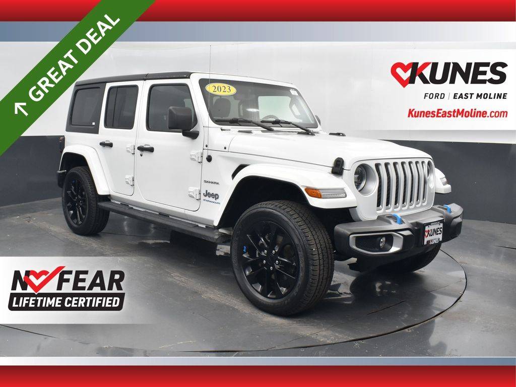 2023 Jeep Wrangler Sahara 4xe — SUV — 43,556 mi — East Moline, IL