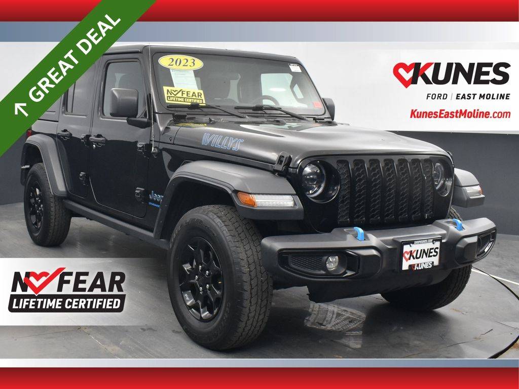 2023 Jeep Wrangler 4xe — SUV — 46,465 mi — East Moline, IL