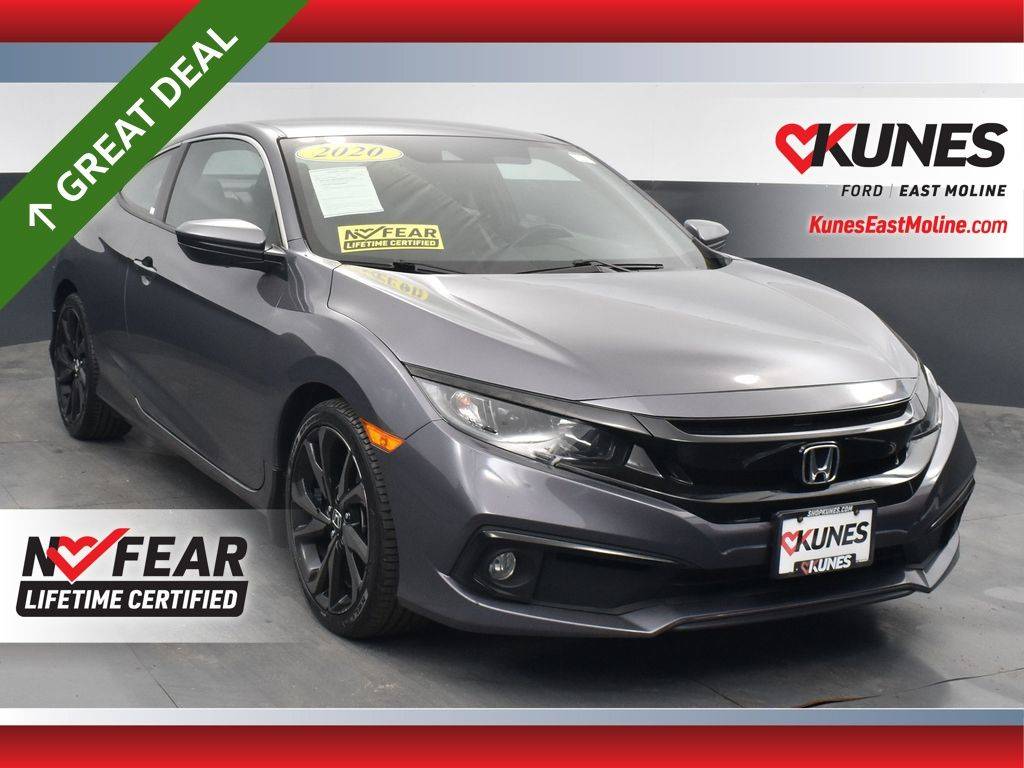 2020 Honda Civic Sport — Coupe — 68,804 mi — East Moline, IL